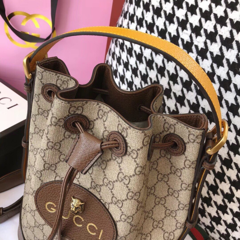 473875 Gucci Neo Vintage 高級人造帆布背包 Gucci雙肩包