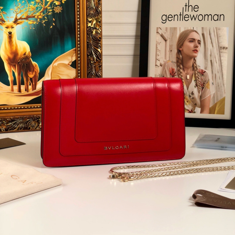 370449 Bvlgari寶格麗 Serpenti Forever系列翻蓋女包 寶格麗蛇頭包 森林綠