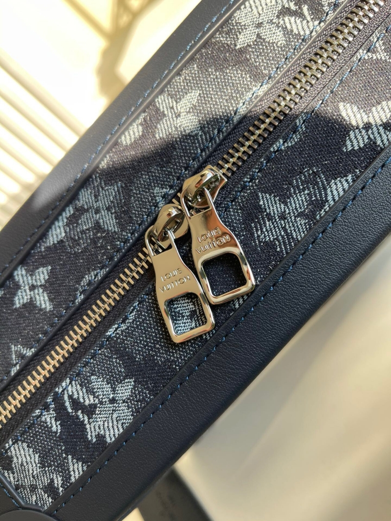 M57283 LV SOFT TRUNK 鏈條包 Monogram Tapestry 帆布盒子包