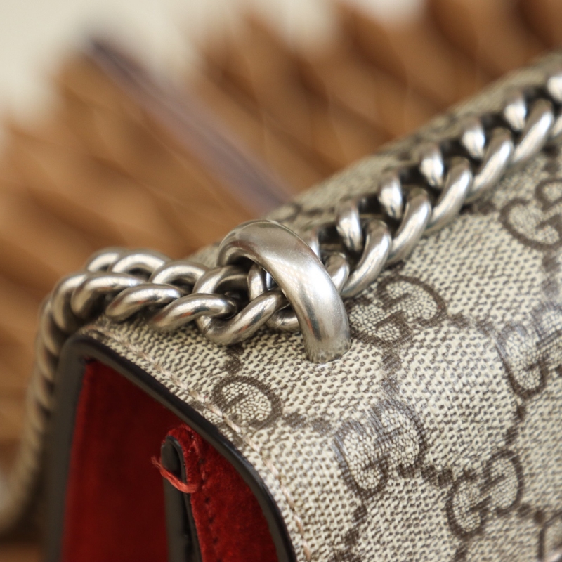 499623 Gucci Dionysus系列GG小號肩背包 Gucci酒神包 紅色