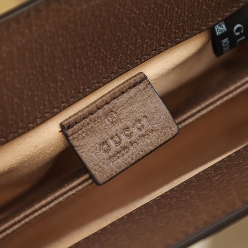 602676 Gucci Ophidia系列迷你肩背包 Gucci女士單肩包 烏木色