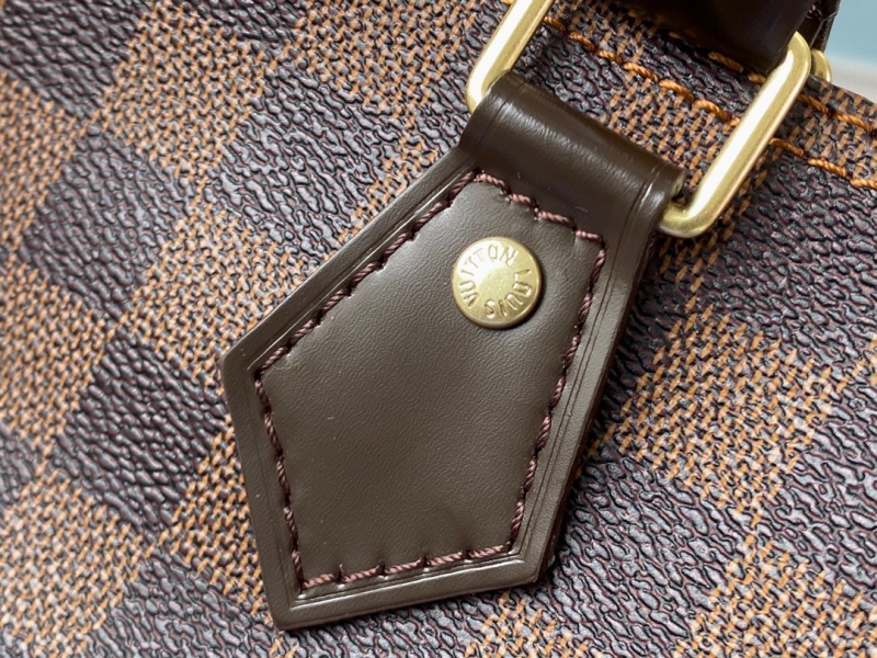 N41363 LV Speedy 35 手袋(無肩帶)Damier Ebene 涂層帆布 LV枕頭包