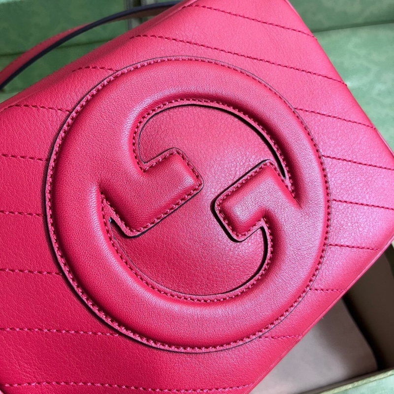 742360 古馳Gucci Blondie系列小號肩背包 2023年新款斜挎單肩包 紅色