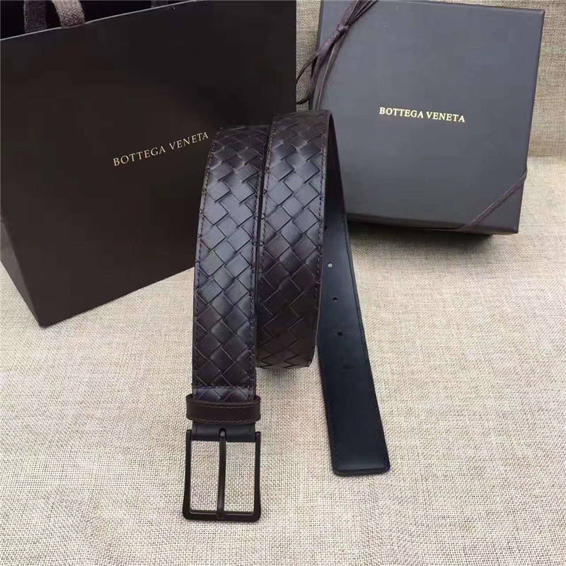 BV寶緹嘉 2017專柜同步上市 手工編織皮帶 低調奢華