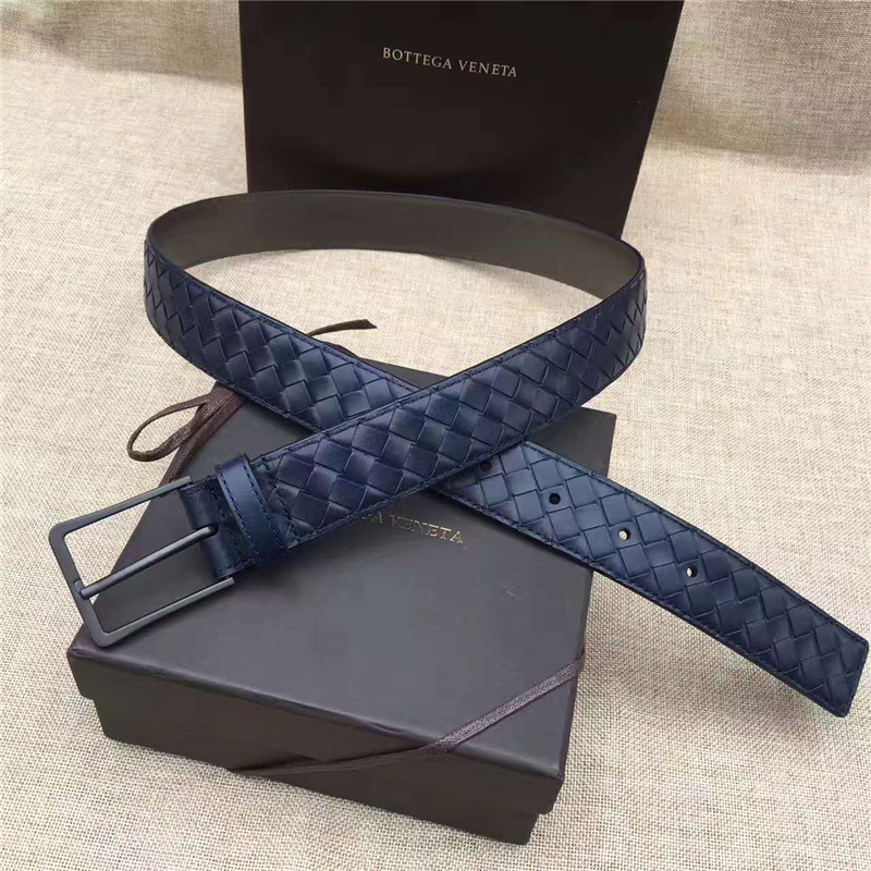 BV寶緹嘉 2017專柜同步上市 手工編織皮帶 低調(diào)奢華