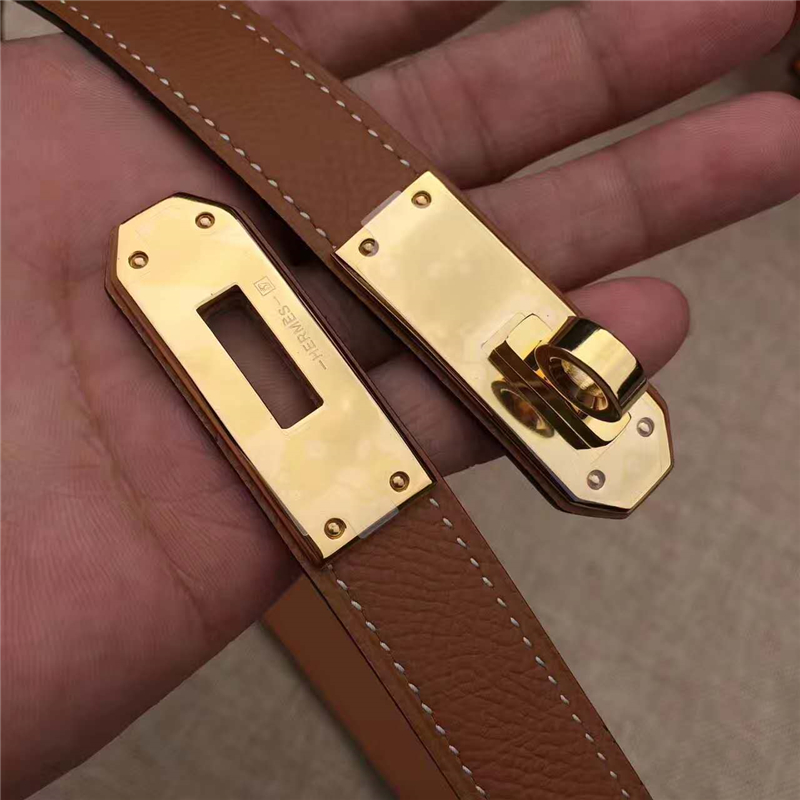 愛馬仕 新款Kelly 專柜同步 雙面進口頭層 萬能腰帶