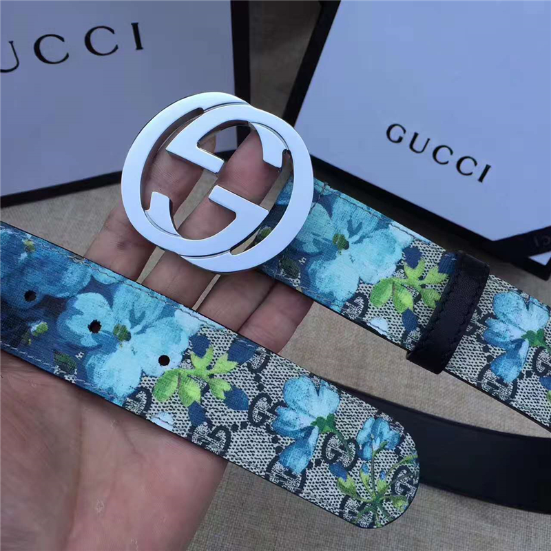古馳 Gucci 2017新品 互扣式雙G Caleido印花 進口人造革