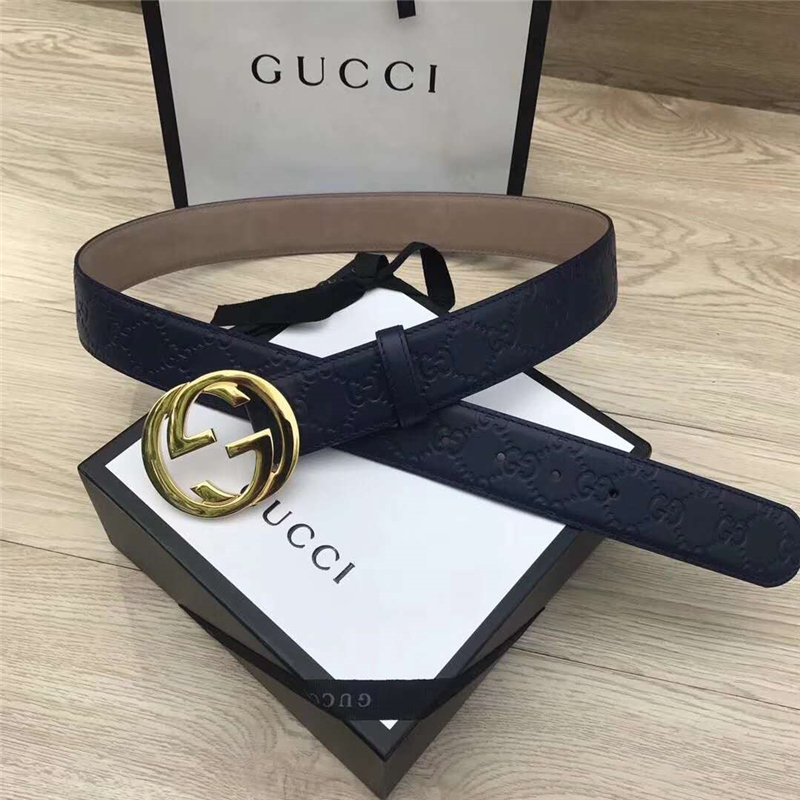 411924 GUCCI皮帶 古馳腰帶 官方同步 進口小牛皮