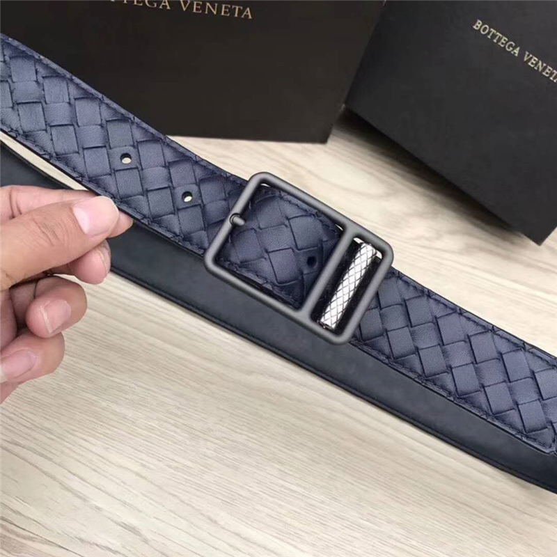 BV寶緹嘉 2017專柜同步 手工打造 休閑皮帶 針扣