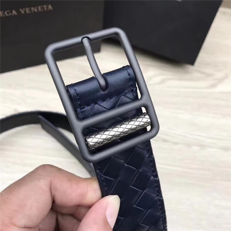 BV寶緹嘉 2017專柜同步 手工打造 休閑皮帶 針扣