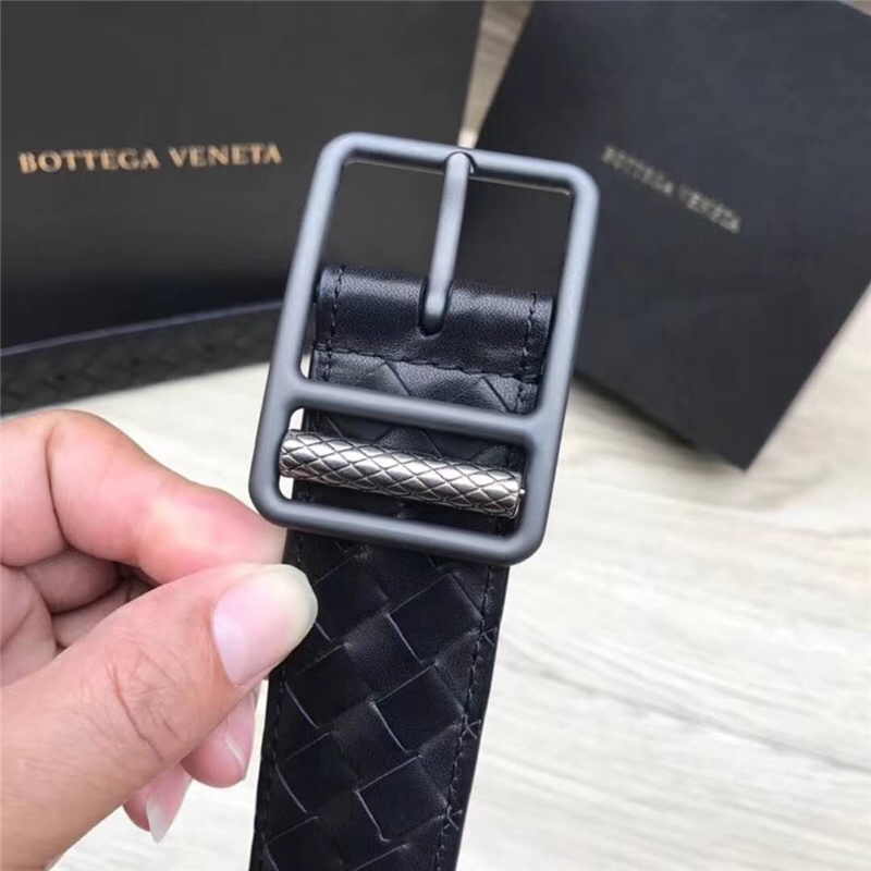 BV寶緹嘉 2017專柜同步 手工打造 休閑皮帶 針扣