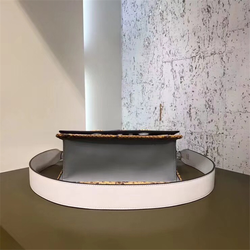 601 FENDI芬迪 升級版KAN I 牛皮原版手提包 雙F原版 芬迪女包