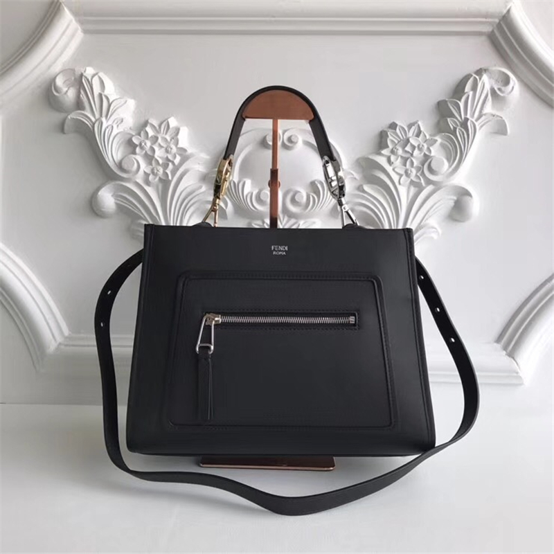 0396S FENDI芬迪 RUNAWAY 牛皮手提袋 官方新款 芬迪包包