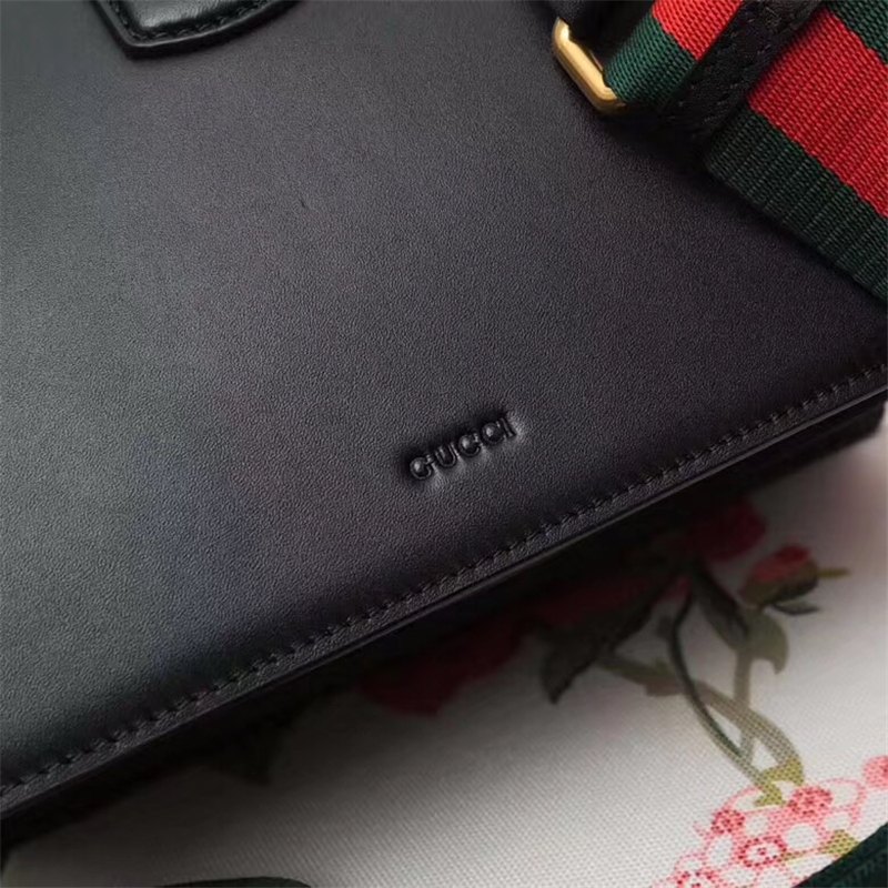 448075 Gucci女包 Dionysus系列 古馳手提包 皮革手提包 Gucci竹節提手包