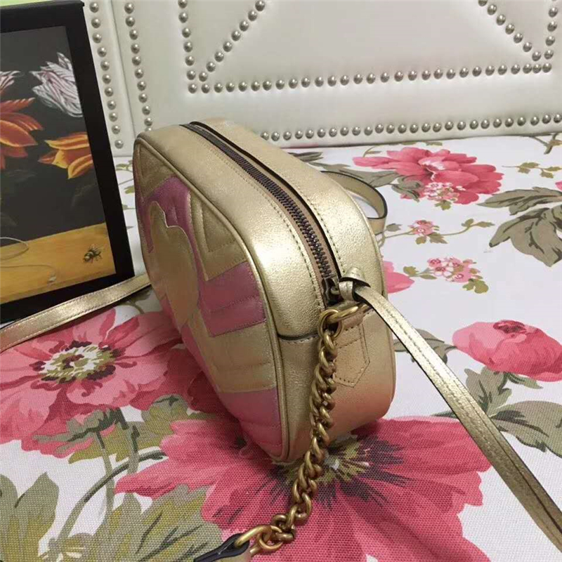 447632 Cucci女包 古馳手提包 Gucciu單肩包 古馳手拿包 Gucci網紅包 粉紅色