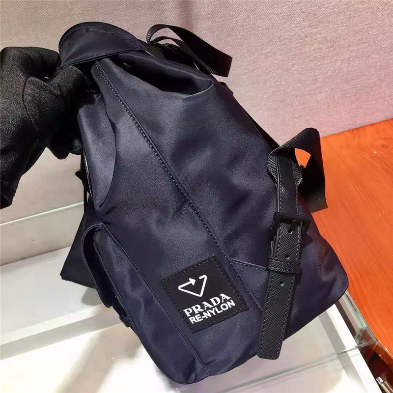 1BZ811 Prada雙肩包 ECONYL再生尼龍 Prada女款雙肩背包 橙標